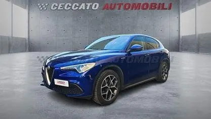 Blu Usata 2021 Alfa Romeo Stelvio Executive SUV | 22.659 € (Buon prezzo)