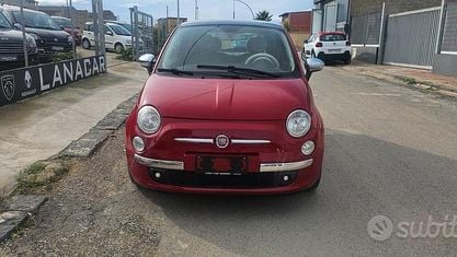 Usata Fiat 500 Lounge 69 CV (50 kW) 2010 Rosso Berlina