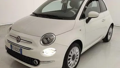 Usata Fiat 500 Lounge 69 CV (50 kW) 2016 Bianco Utilitaria
