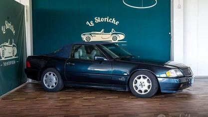Usata Mercedes SL300 231 CV (169 kW) 1991 Blu Cabrio