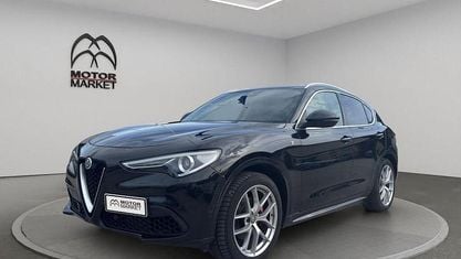 Occasion Alfa Romeo Stelvio Ti 280 PK (205 kW) 2020 Zwart SUV