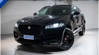Usata Jaguar F-Pace R-Sport 179 CV (131 kW) 2017 Nero SUV