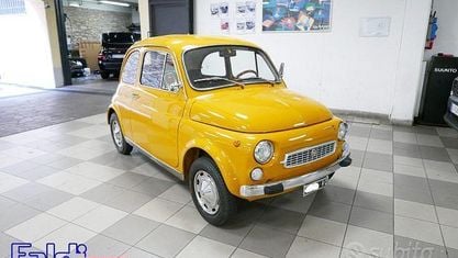 Usata Fiat 500 1960 Giallo Utilitaria