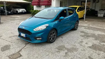 Usata Ford Fiesta ST-Line 86 CV (63 kW) 2018 Blu Utilitaria