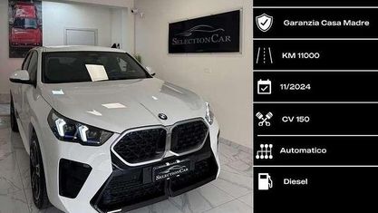 Usata BMW X2 M Sport 150 CV (110 kW) 2024 Bianco SUV