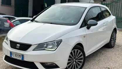 Usata Seat Ibiza CONNECT 75 CV (55 kW) 2016 Bianco Berlina