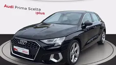 Nero mythos metallizzato Usata 2021 Audi A3 Advanced Tre volumi | 24.900 € (Buon prezzo)