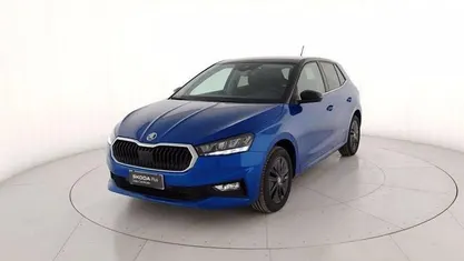 Usata Skoda Fabia Style 95 CV (69 kW) 2024 Blu metallizzato Utilitaria