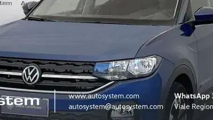 Usata VW T-Cross Style 95 CV (69 kW) 2022 Reef blue SUV