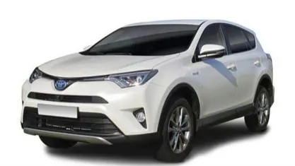 Usata Toyota RAV4 Hybrid Active 197 CV (144 kW) 2017 Argento SUV