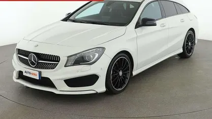 Usata Mercedes CLA220 Premium 177 CV (130 kW) 2016 Bianco Berlina