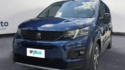 Usata Peugeot Rifter GT-line 131 CV (96 kW) 2020 Blu/azzurro Monovolume