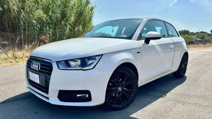 Usata Audi A1 90 CV (66 kW) 2015 Bianco Utilitaria