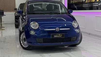 Usata Fiat 500 Lounge 69 CV (50 kW) 2010 Blu Berlina