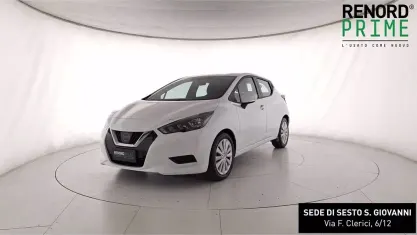 Usata Nissan Micra Acenta 92 CV (67 kW) 2022 Bianco Utilitaria