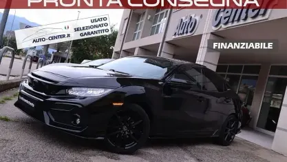 Usata Honda Civic Sport Plus 182 CV (133 kW) 2019 Nero Utilitaria