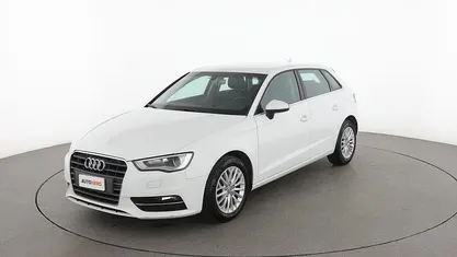 Usata Audi A3 Ambiente 110 CV (80 kW) 2016 Bianco Berlina