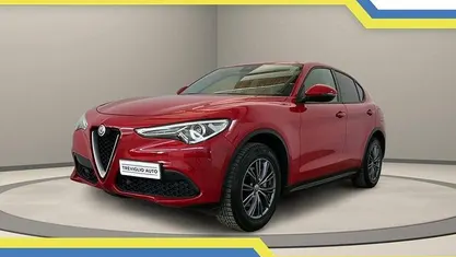 Usata Alfa Romeo Stelvio Business 190 CV (139 kW) 2019 Rosso / pastello SUV