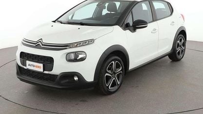 Begagnad Citroën C3 Feel 83 HK (61 kW) 2019 Vit Halvkombi