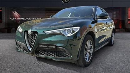 Usata Alfa Romeo Stelvio Business 190 CV (139 kW) 2021 Verde SUV