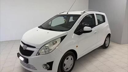 Usata Chevrolet Spark LS 68 CV (50 kW) 2010 Bianco Utilitaria