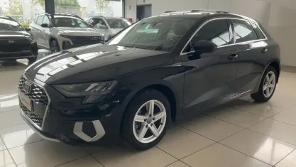 Usata Audi A3 Advanced 116 CV (85 kW) 2021 Nero Berlina