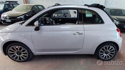 Usata Fiat 500C Lounge 69 CV (50 kW) 2019 Grigio Cabrio