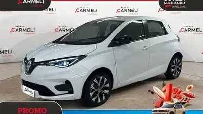Usata Renault Zoe Zen 100 kW (136 CV) 2021 Bianco Utilitaria