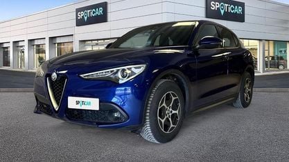 Usata Alfa Romeo Stelvio Super 190 CV (139 kW) 2022 Blu SUV