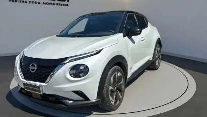 Usata Nissan Juke N-Connecta 94 CV (69 kW) 2025 Bic.bianco/tetto nero SUV