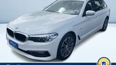 Bianco pastello Usata 2018 BMW 520 Sport Line Station wagon | 25.000 € (Buon prezzo)