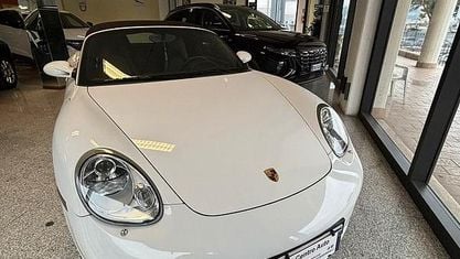 Usata Porsche Boxster 245 CV (180 kW) 2008 Bianco Cabrio