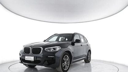 Begagnad BMW X3 M Sport 190 HK (139 kW) 2021 Blå SUV