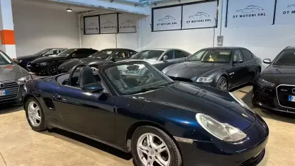 Second-hand Porsche Boxster 228 CP (167 kW) 2002 Albastru Cabrio