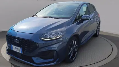 Usata Ford Fiesta ST-Line X 125 CV (91 kW) 2022 Blue metallic Utilitaria