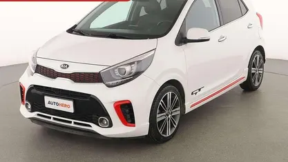Usata Kia Picanto GT-Line 101 CV (74 kW) 2018 Bianco Utilitaria