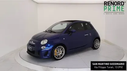 Usata Abarth 595C Competizione 159 CV (116 kW) 2016 Blu scuro Cabrio