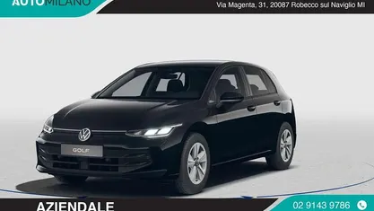 Usata VW Golf VIII Life 115 CV (84 kW) 2025 Nero Berlina