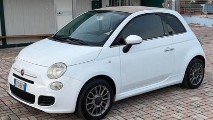 Usata Fiat 500C Lounge 75 CV (55 kW) 2010 Bianco Cabrio