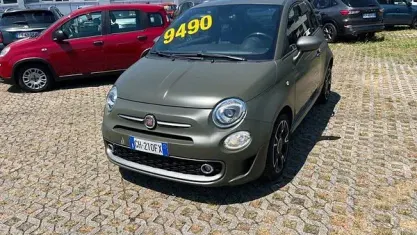 Usata Fiat 500 Collezione 86 CV (63 kW) 2018 Verde Utilitaria