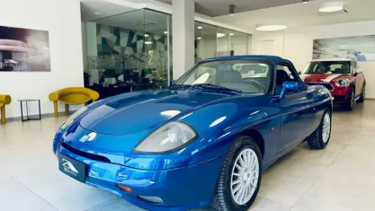 Usata Fiat Barchetta 131 CV (96 kW) 2001 Blu/azzurro Cabrio