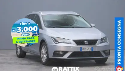 Usata Seat Leon ST Business 116 CV (85 kW) 2019 Argento Station wagon