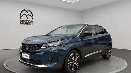 Begagnad Peugeot 3008 GT 224 HK (164 kW) 2021 Blå SUV