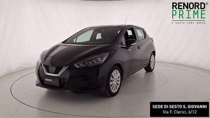 Occasion Nissan Micra Acenta 90 PK (66 kW) 2023 Zwart Sedan