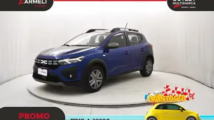 Usata Dacia Sandero Expression 101 CV (74 kW) 2023 Blu iron Berlina