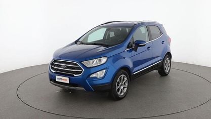 Begagnad Ford Ecosport Titanium 101 HK (74 kW) 2018 Blå SUV