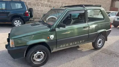 Usata Fiat Panda 4x4 50 CV (36 kW) 1988 Verde Utilitaria