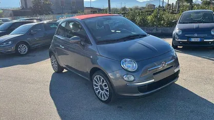 Giallo Usata 2014 Fiat 500 Lounge Cabrio | 9200 € (Buon prezzo)