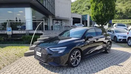Usata Audi A3 Sportback S-Line 150 CV (110 kW) 2022 Nero Utilitaria