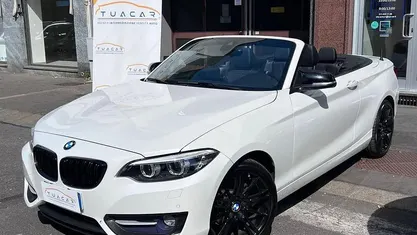 Bianco Usata 2017 BMW 218 Luxury Line Cabrio | 20.900 € (Buon prezzo)